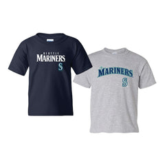 Seattle Mariners Soft as a Grape Youth 2-Pack Logo T-Shirt Set - MLB T-shirts