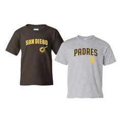 San Diego Padres Soft as a Grape Youth 2-Pack Logo T-Shirt Set - MLB T-shirts