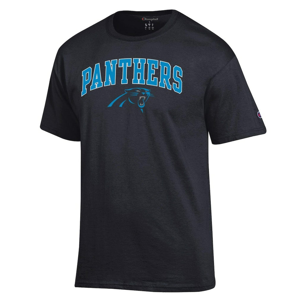 Carolina Panthers Arch Over Logo T-Shirt | NFL Outlet