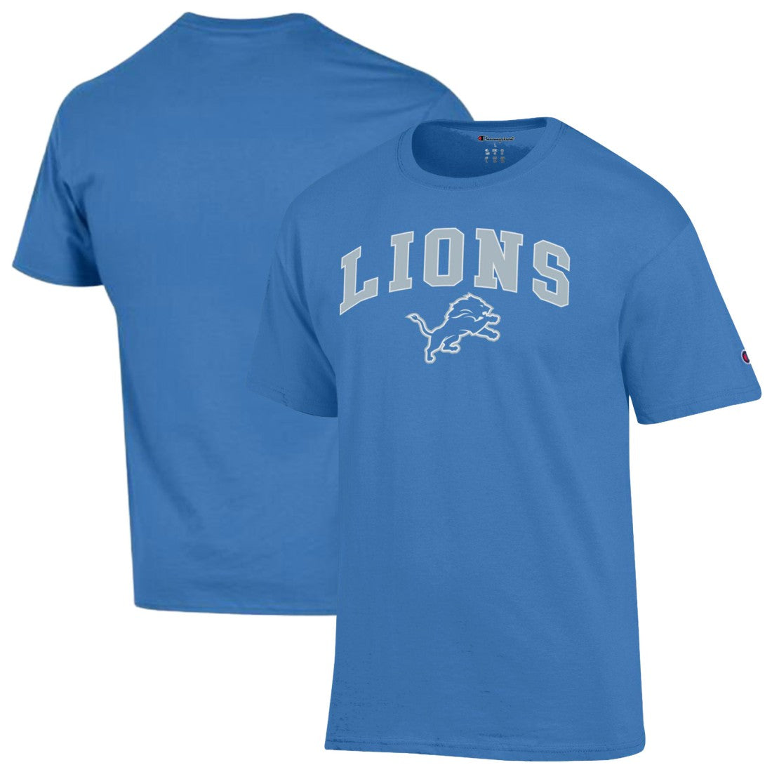 Detroit Lions Arch Over Logo T-Shirt | NFL Hot