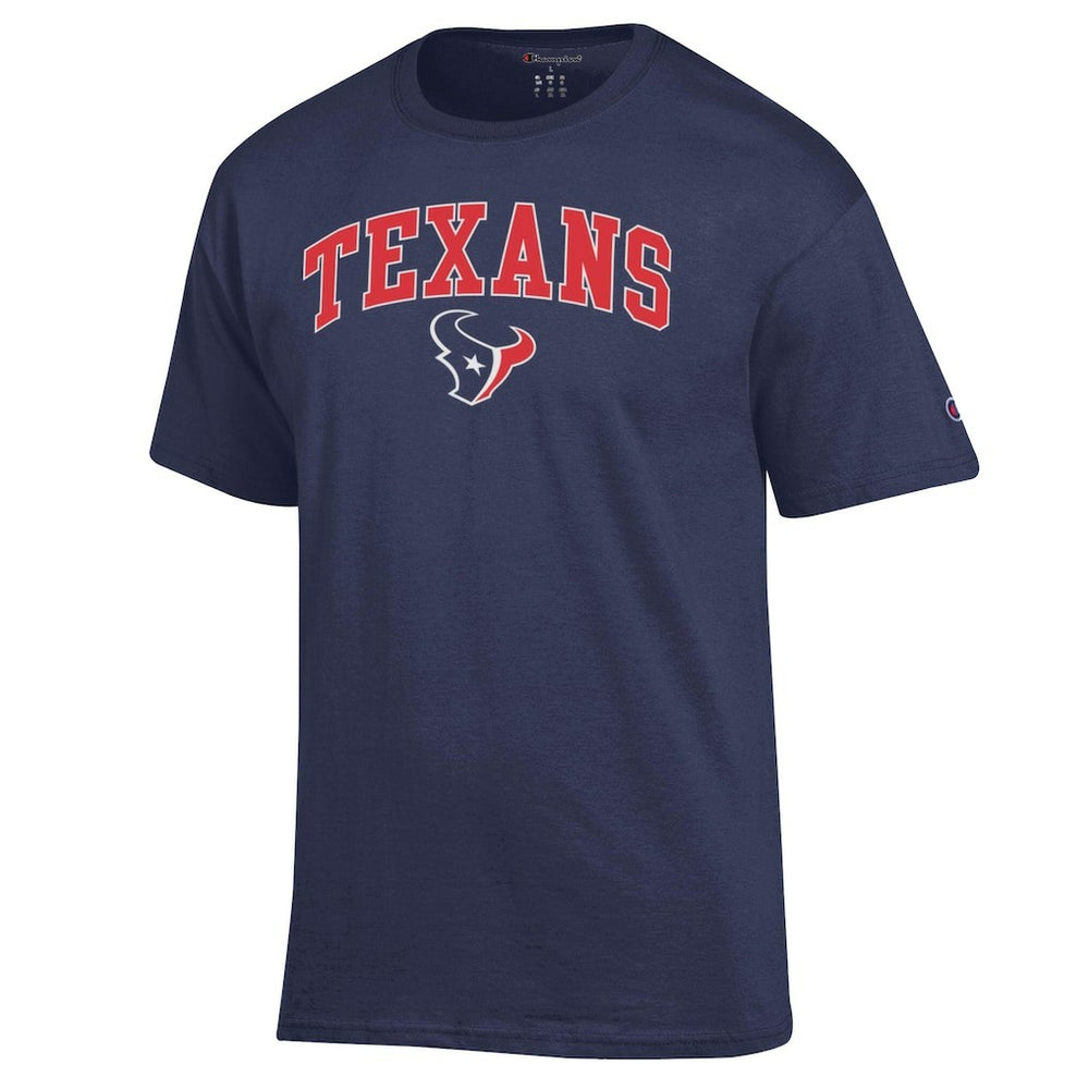 Houston Texans Arch Over Logo T-Shirt | NFL Hot