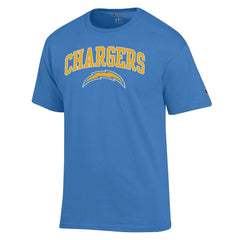 Los Angeles Chargers Arch Over Logo T-Shirt | NFL Hot
