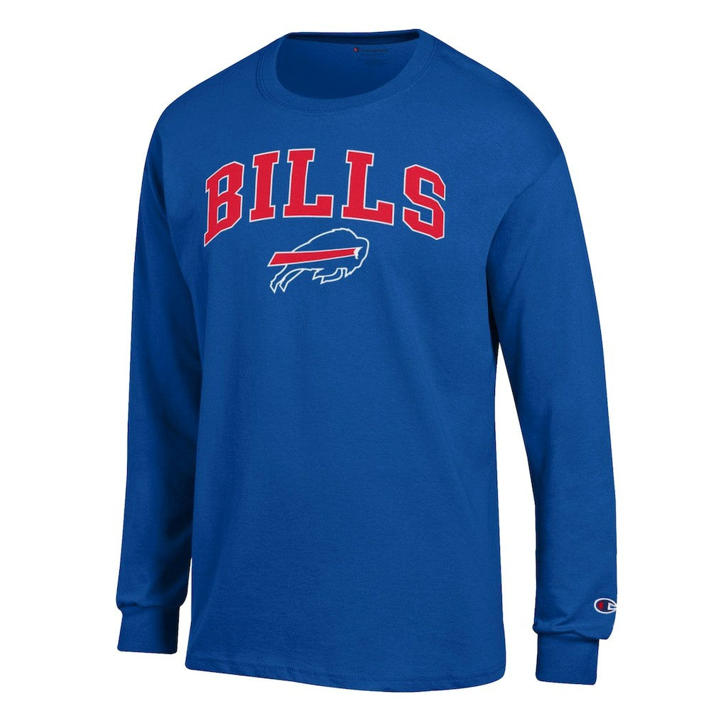 Buffalo Bills Arch Over Logo Long Sleeve T-Shirt | NFL On sale