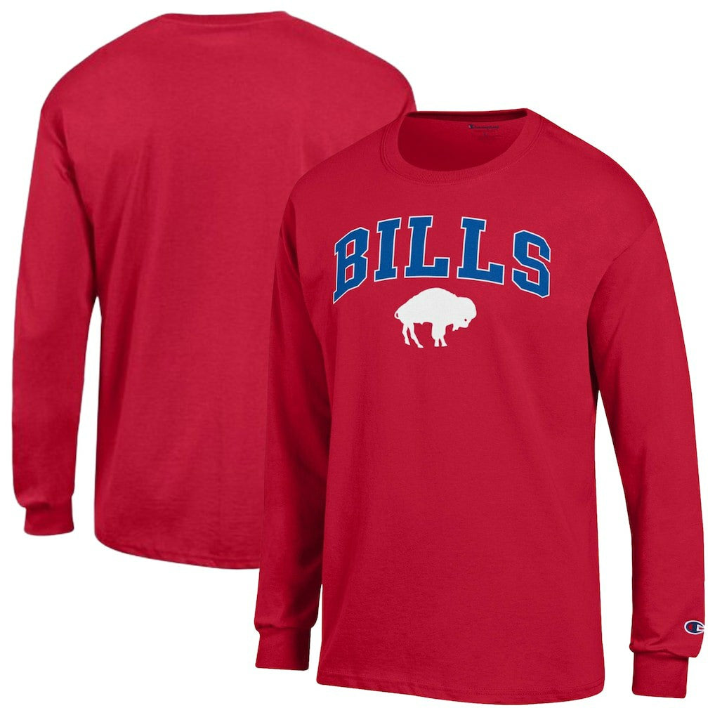 Buffalo Bills Arch Over Logo Long Sleeve T-Shirt | NFL US