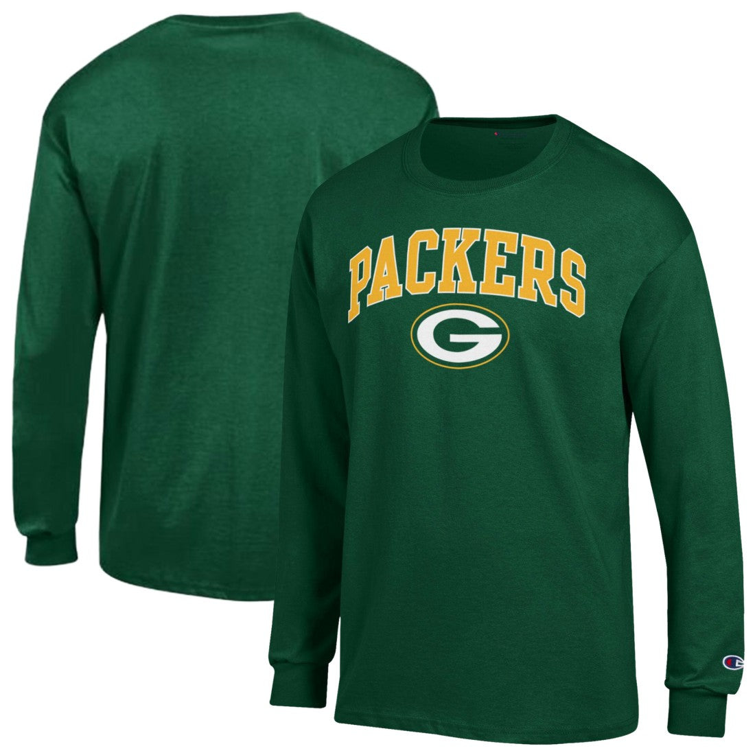 Green Bay Packers Arch Over Logo Long Sleeve T-Shirt | NFL On sale