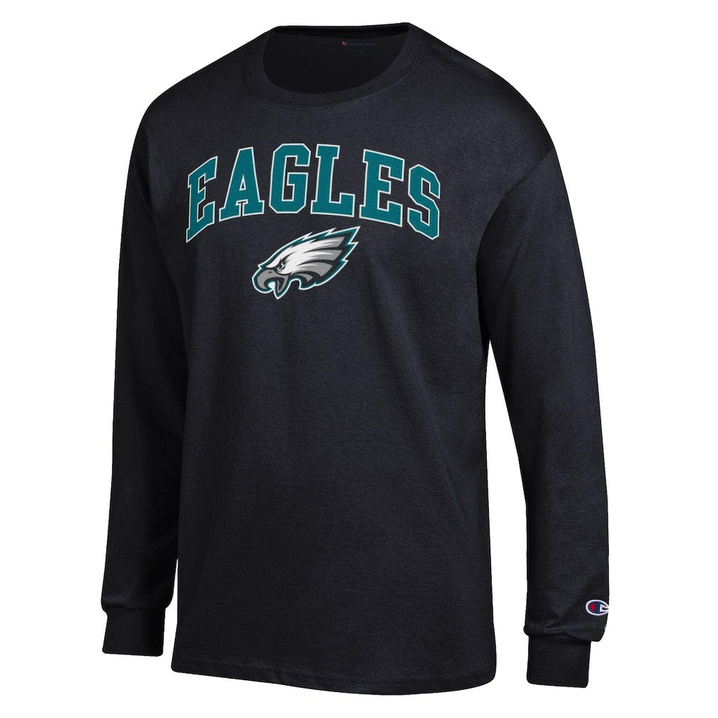 Philadelphia Eagles Arch Over Logo Long Sleeve T-Shirt | NFL New
