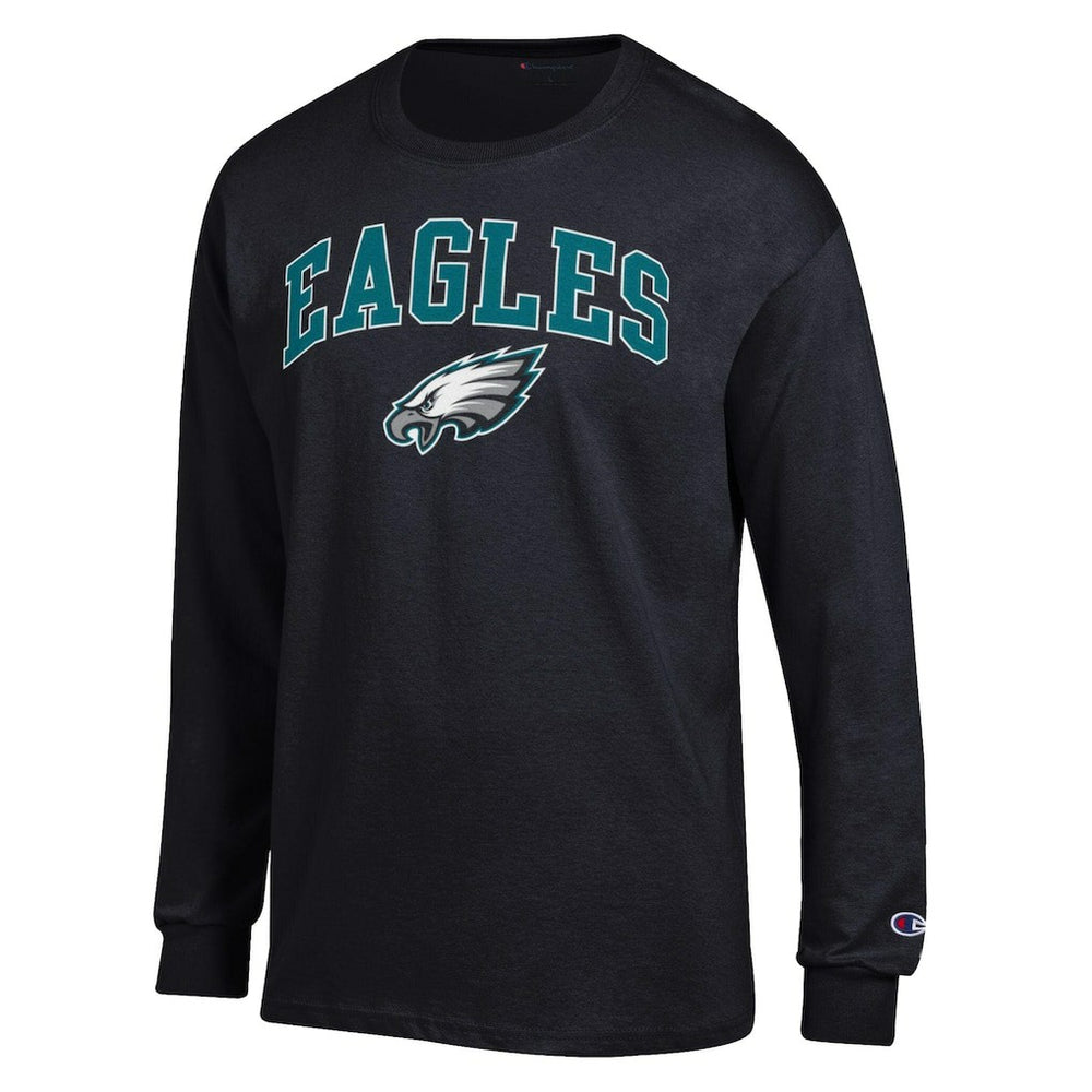 Philadelphia Eagles Arch Over Logo Long Sleeve T-Shirt | NFL New