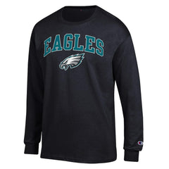 Philadelphia Eagles Arch Over Logo Long Sleeve T-Shirt | NFL New