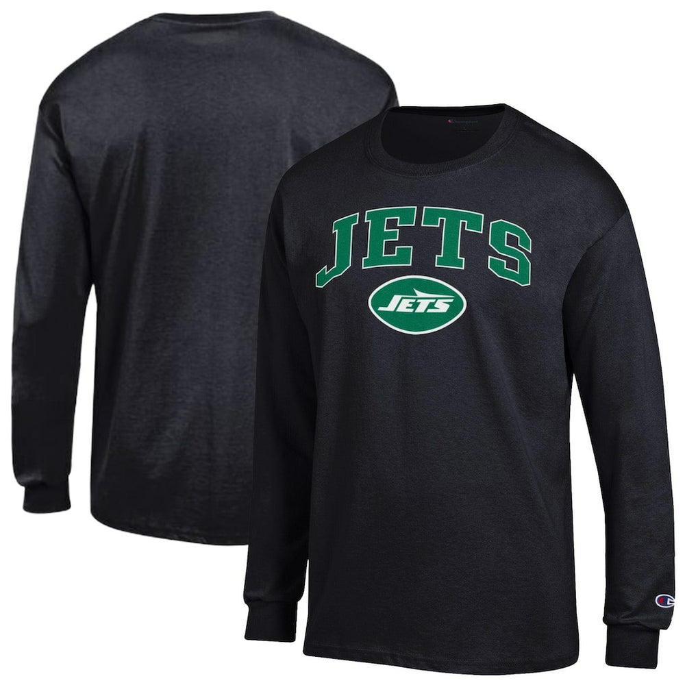 New York Jets Arch Over Logo Long Sleeve T-Shirt | NFL Sale