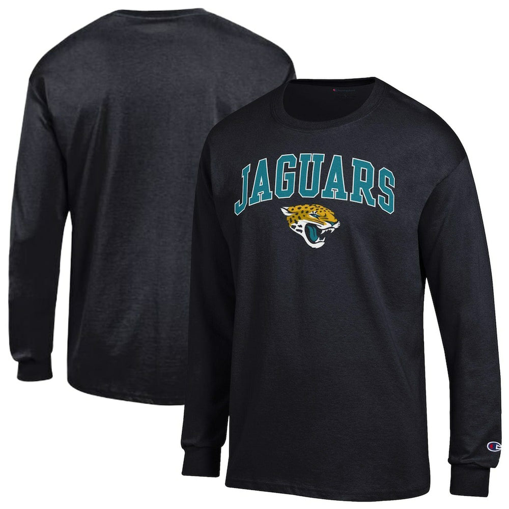 Jacksonville Jaguars Arch Over Logo Long Sleeve T-Shirt | NFL US
