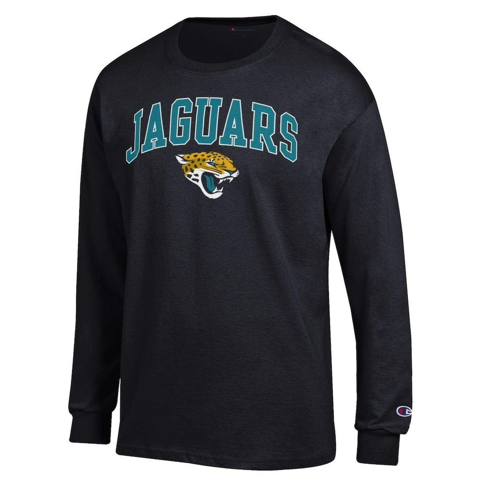 Jacksonville Jaguars Arch Over Logo Long Sleeve T-Shirt | NFL US