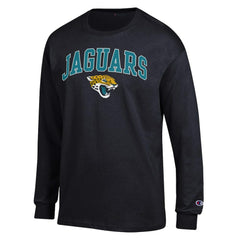 Jacksonville Jaguars Arch Over Logo Long Sleeve T-Shirt | NFL US