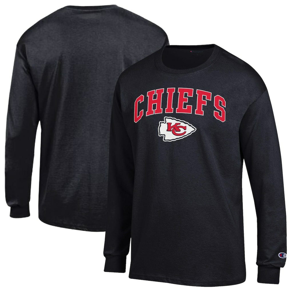 Kansas City Chiefs Arch Over Logo Long Sleeve T-Shirt | NFL On sale