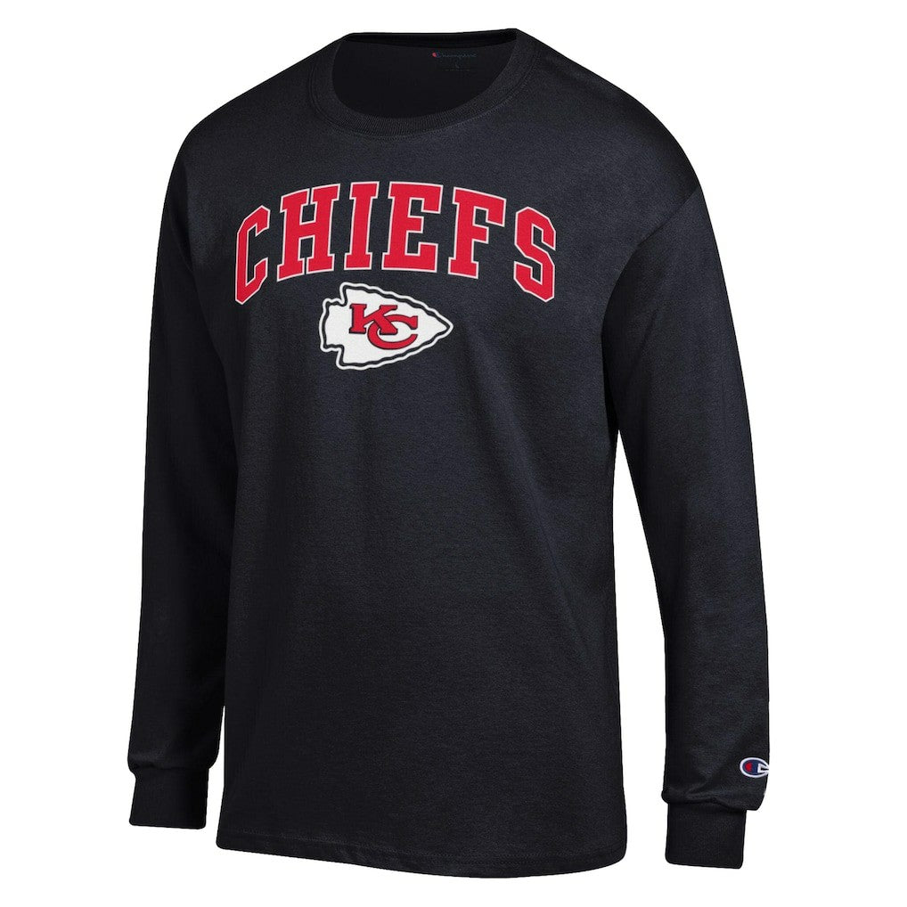 Kansas City Chiefs Arch Over Logo Long Sleeve T-Shirt | NFL On sale