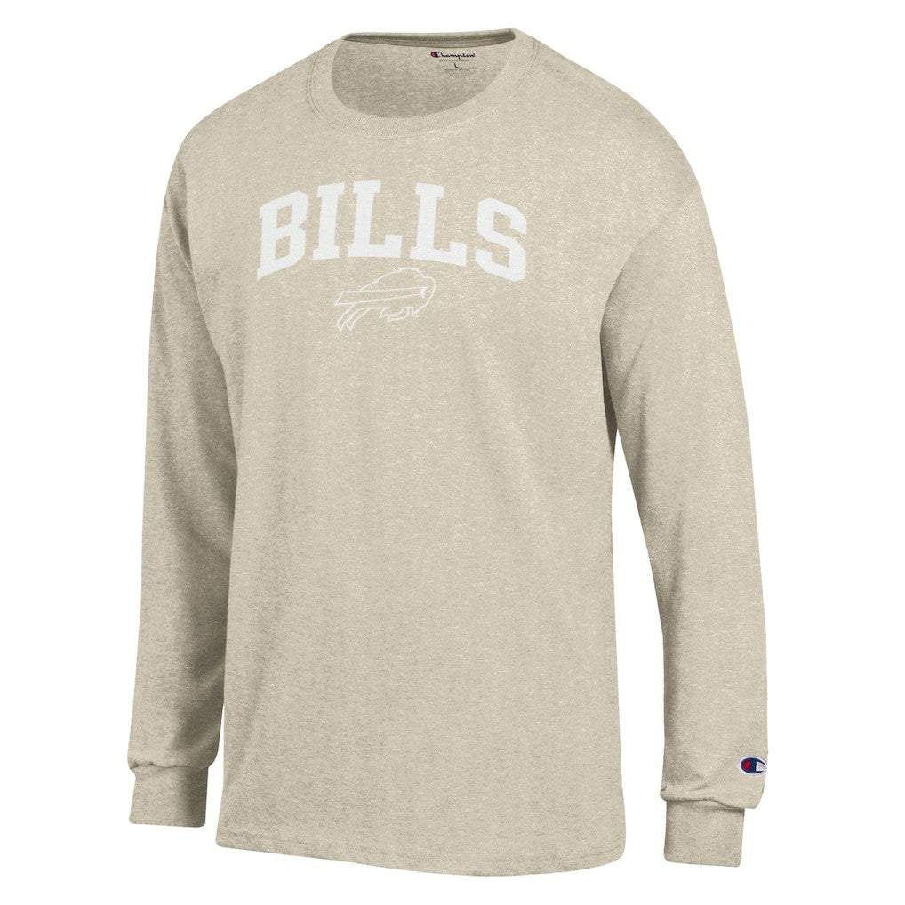 Buffalo Bills White Ink Jersey Long Sleeve T-Shirt | NFL Outlet