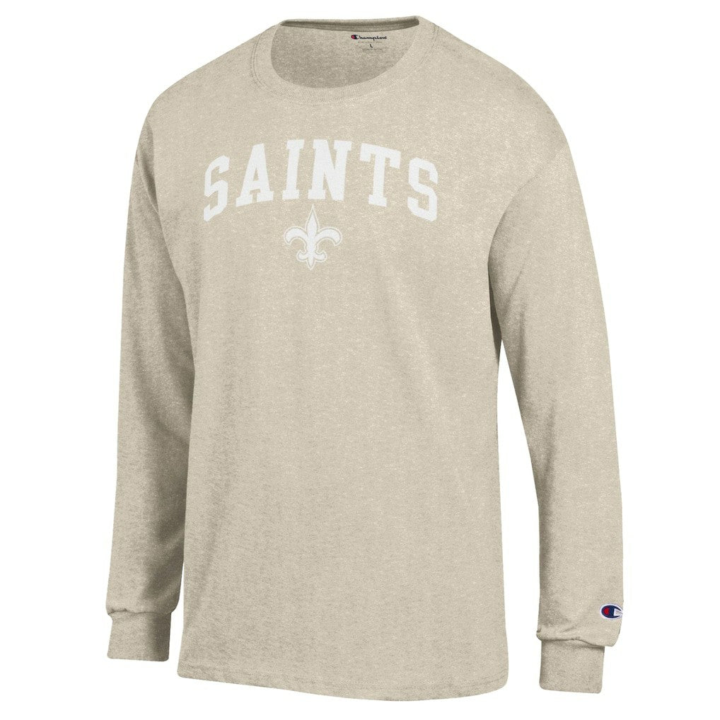 New Orleans Saints White Ink Jersey Long Sleeve T-Shirt | NFL On sale