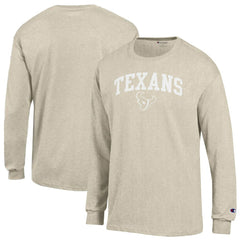 Houston Texans White Ink Jersey Long Sleeve T-Shirt | NFL Outlet