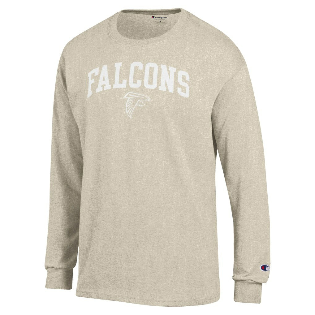 Atlanta Falcons White Ink Jersey Long Sleeve T-Shirt | NFL On sale