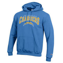 Los Angeles Chargers Powerblend Arch over Logo Hoodie | NFL US