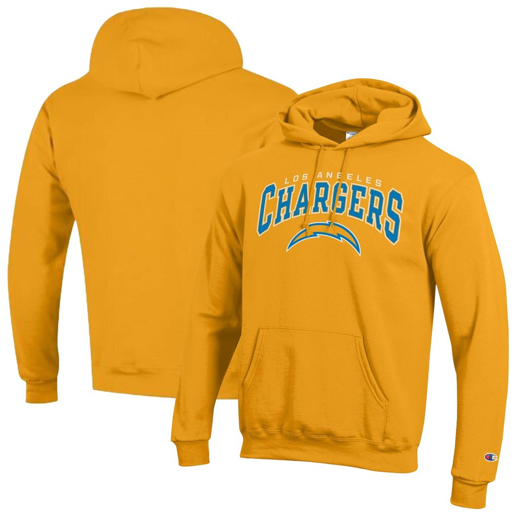 Los Angeles Chargers Powerblend Arch over Logo Hoodie | NFL Online