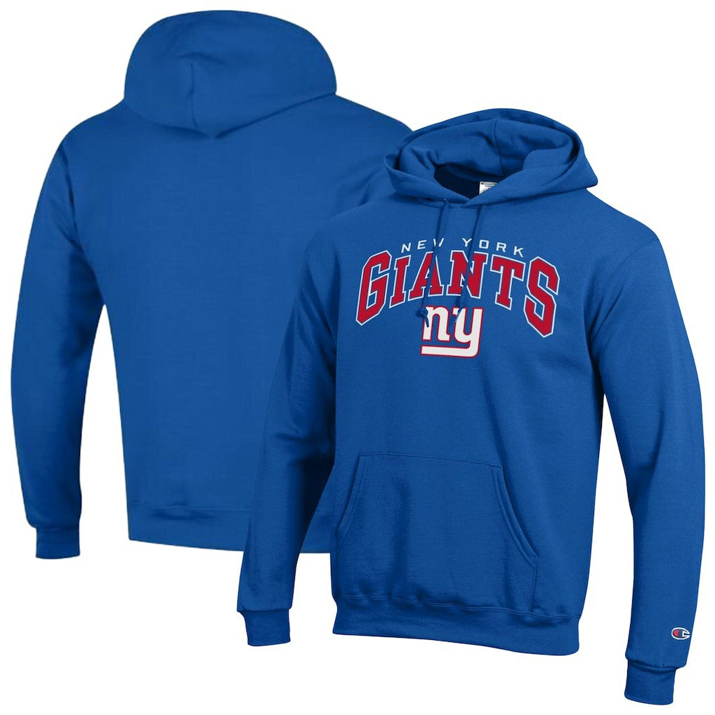 New York Giants Powerblend Arch over Logo Hoodie | NFL Sale
