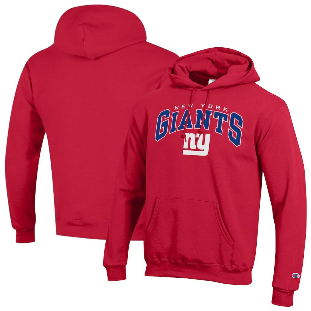 New York Giants Powerblend Arch over Logo Hoodie | NFL US