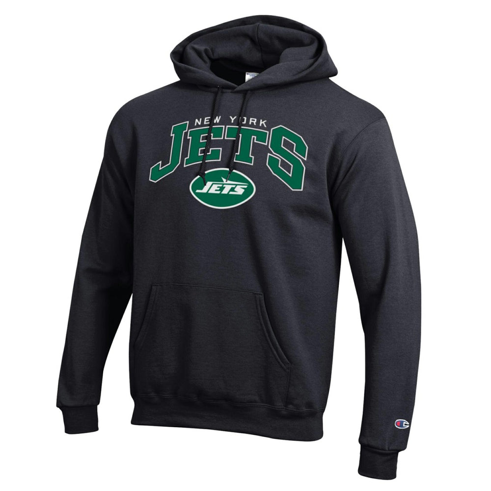 New York Jets Powerblend Arch over Logo Hoodie | NFL Online