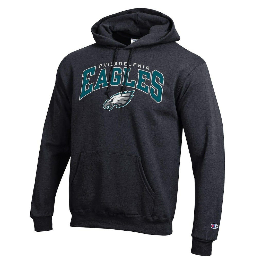 Philadelphia Eagles Powerblend Arch over Logo Hoodie | NFL Discount