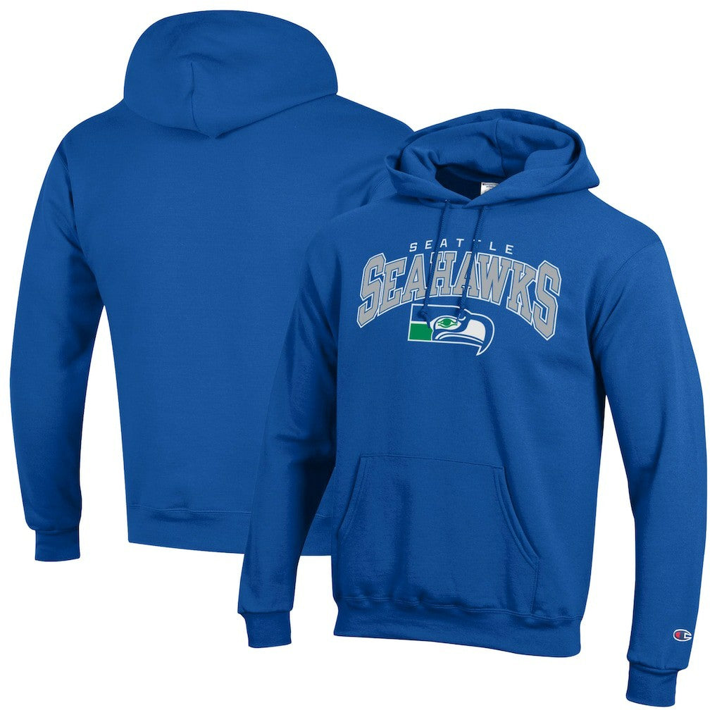 Seattle Seahawks Powerblend Arch over Logo Hoodie | NFL Online