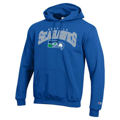 Seattle Seahawks Powerblend Arch over Logo Hoodie | NFL Online