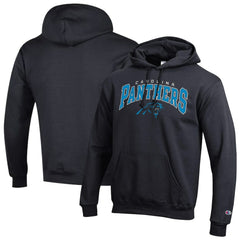 Carolina Panthers Powerblend Arch over Logo Hoodie | NFL On sale