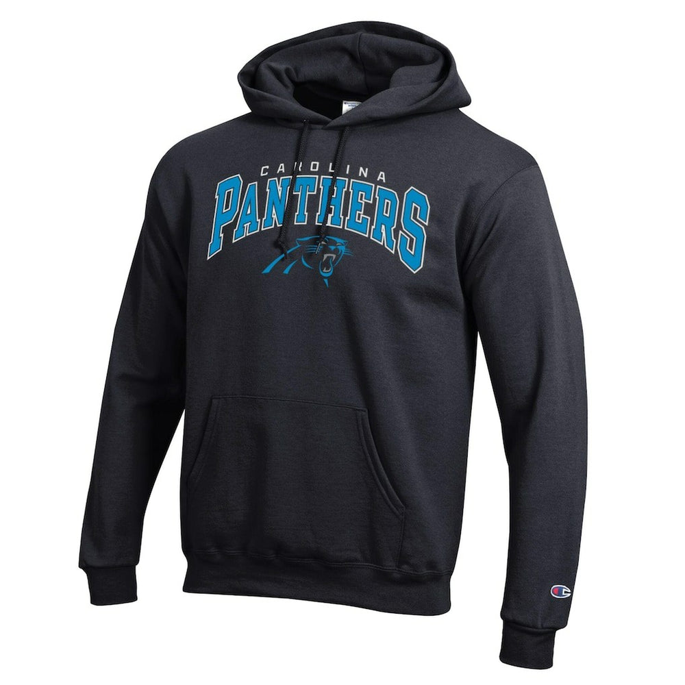 Carolina Panthers Powerblend Arch over Logo Hoodie | NFL On sale