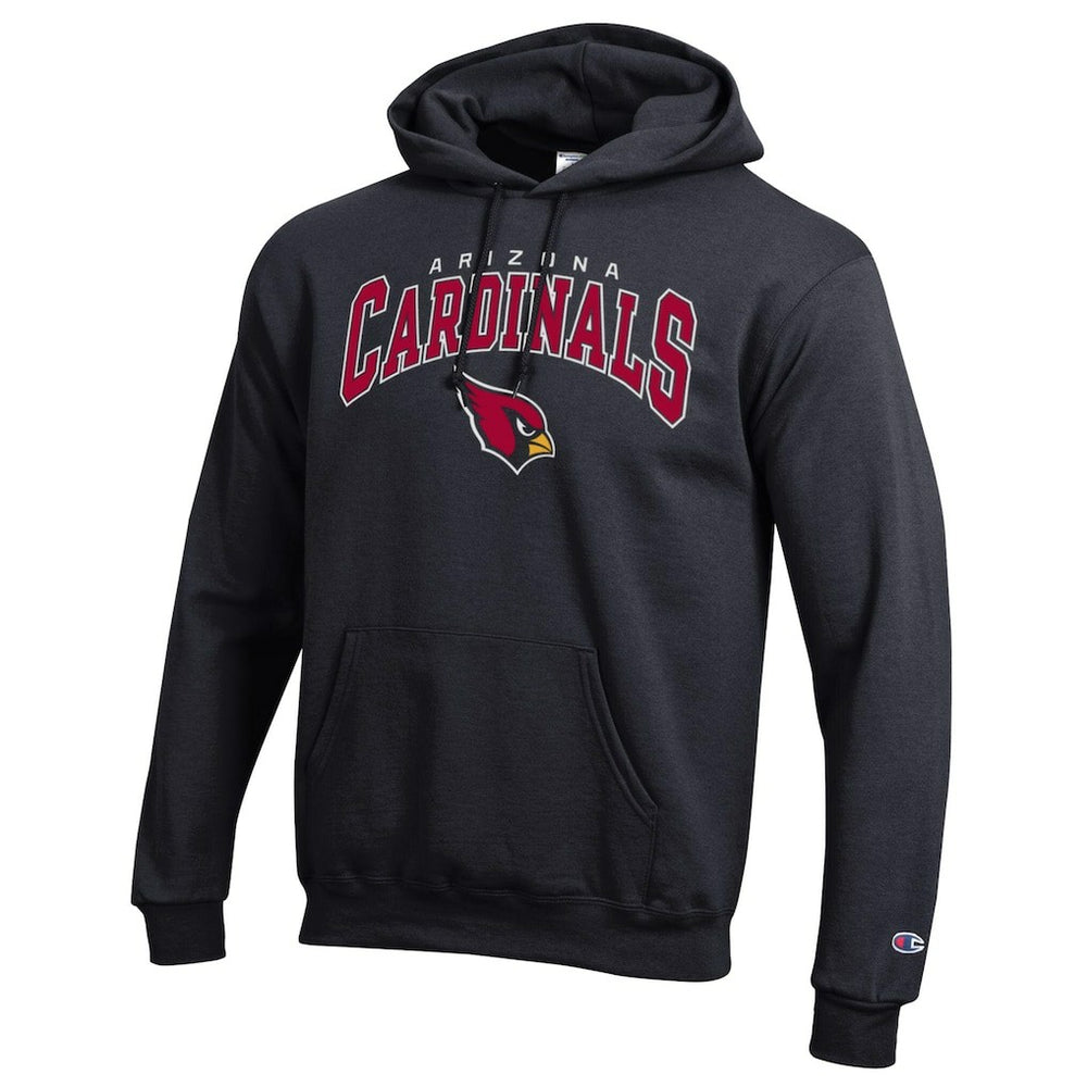 Arizona Cardinals Powerblend Arch over Logo Hoodie | NFL Discount