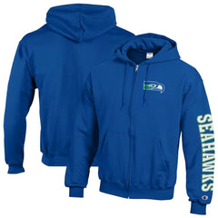 Seattle Seahawks Powerblend Fleece Full-Zip Hoodie | NFL Near me