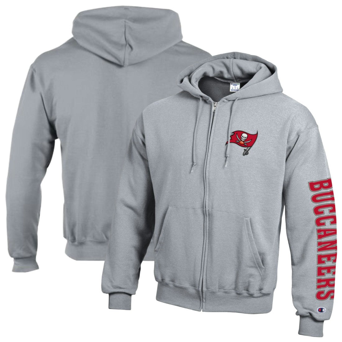 Tampa Bay Buccaneers Powerblend Fleece Full-Zip Hoodie | NFL US