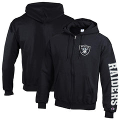 Las Vegas Raiders Powerblend Fleece Full-Zip Hoodie | NFL On sale