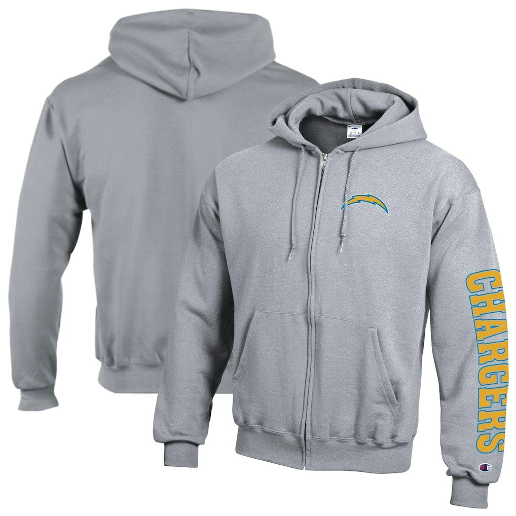 Los Angeles Chargers Powerblend Fleece Full-Zip Hoodie | NFL Sale
