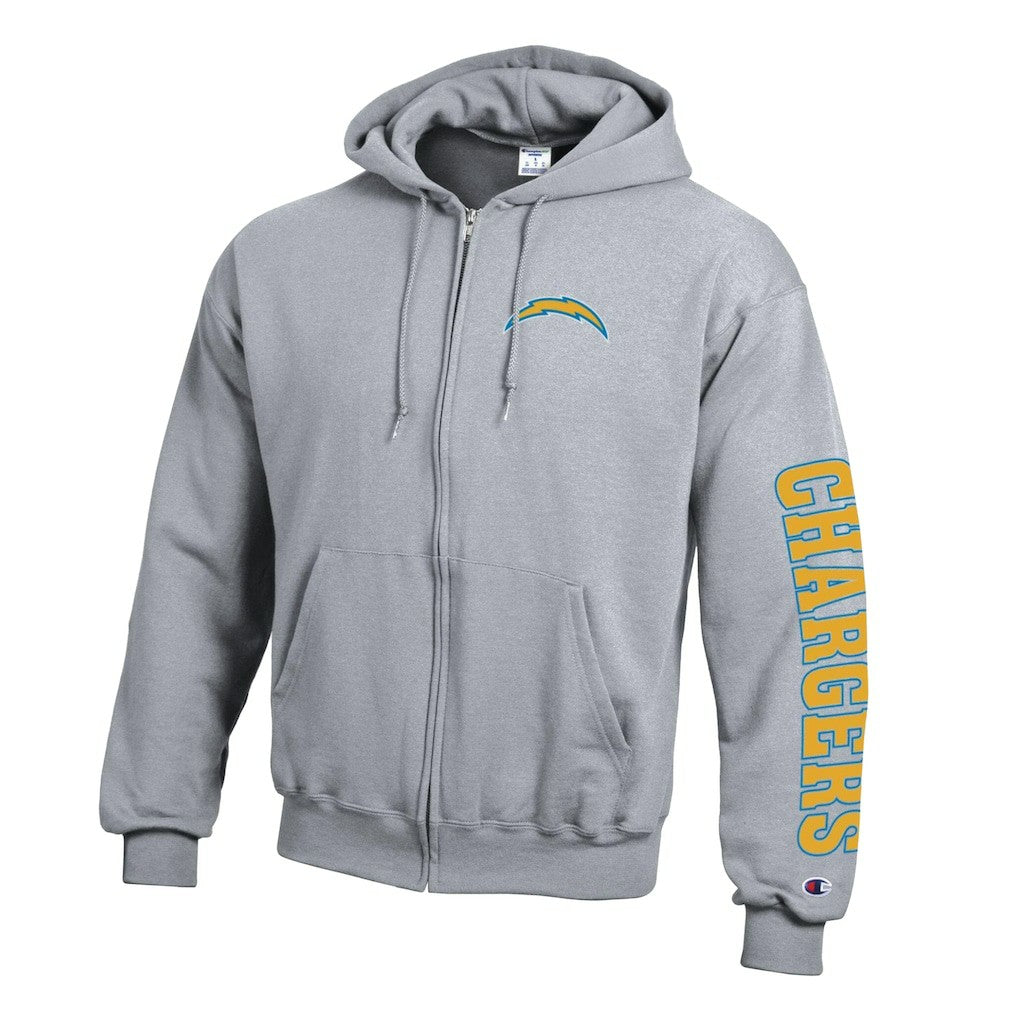 Los Angeles Chargers Powerblend Fleece Full-Zip Hoodie | NFL Sale