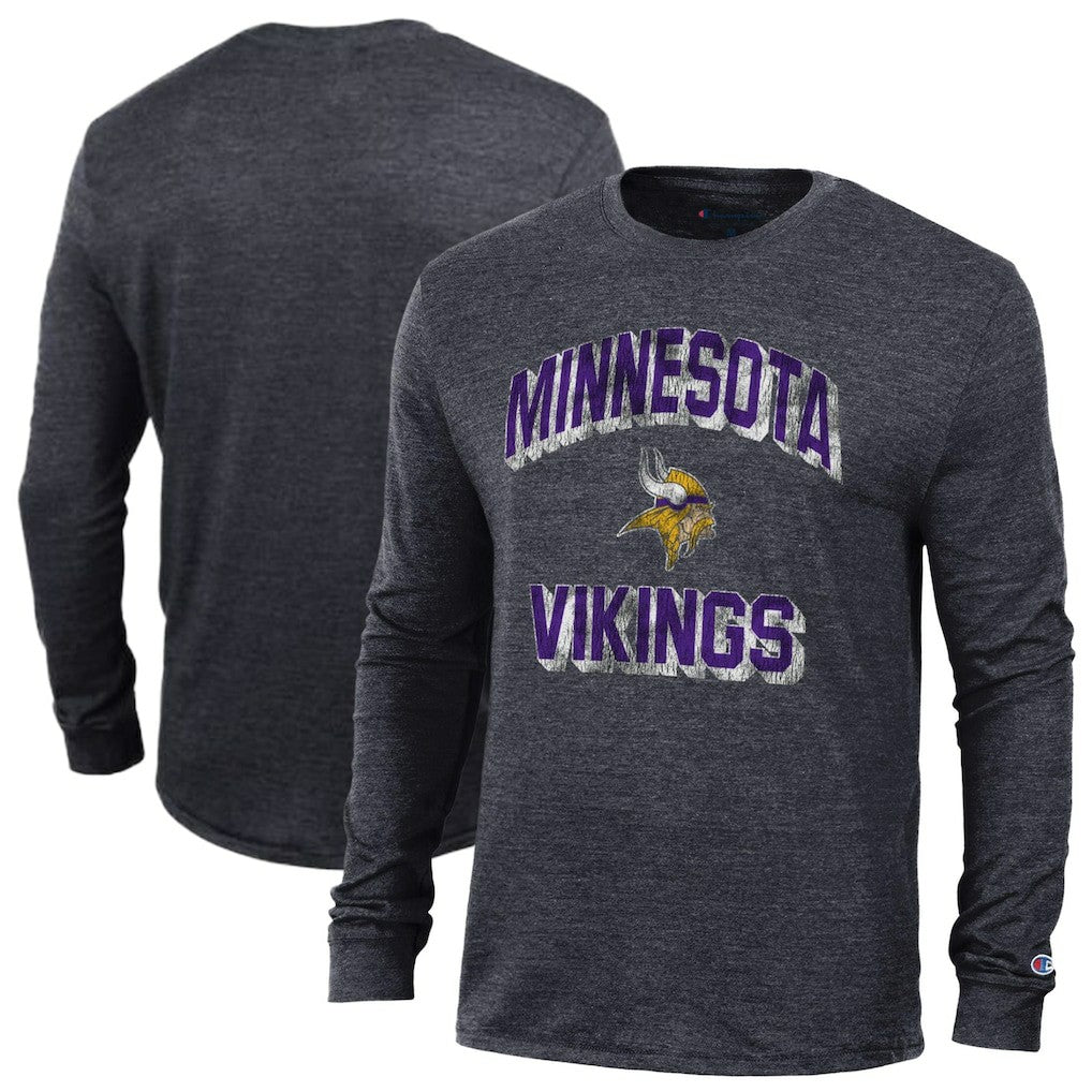 Minnesota Vikings Ultimate Tri-Blend Long Sleeve T-Shirt | NFL Near me