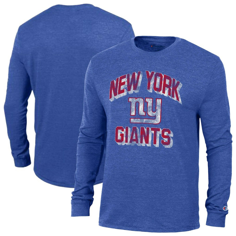 New York Giants Ultimate Tri-Blend Long Sleeve T-Shirt | NFL Near me