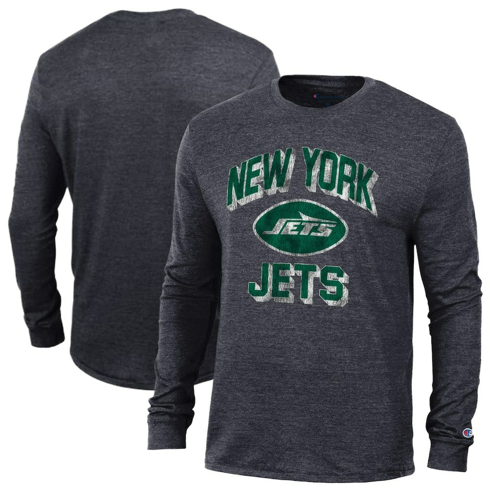 New York Jets Ultimate Tri-Blend Long Sleeve T-Shirt | NFL Online