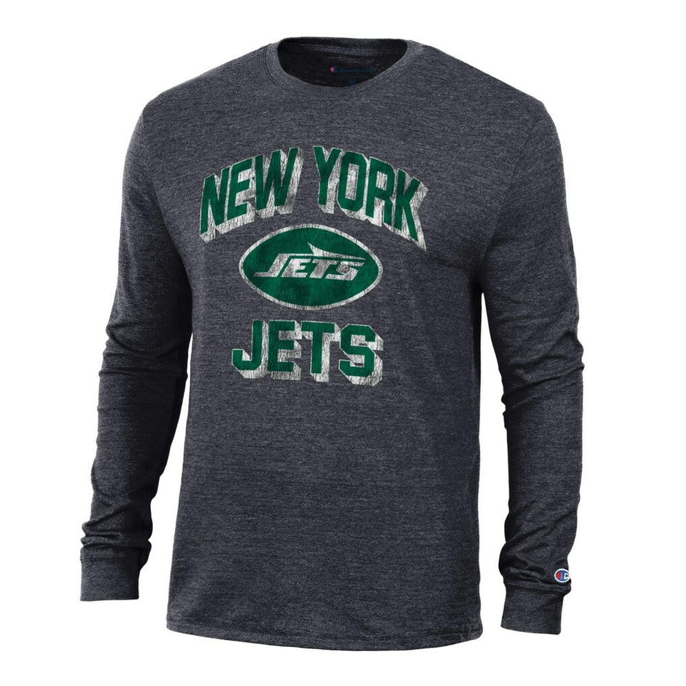 New York Jets Ultimate Tri-Blend Long Sleeve T-Shirt | NFL Online