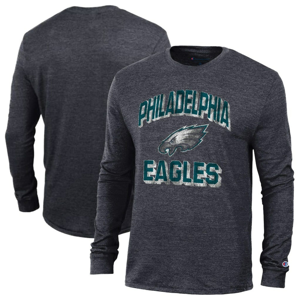 Philadelphia Eagles Ultimate Tri-Blend Long Sleeve T-Shirt | NFL Outlet