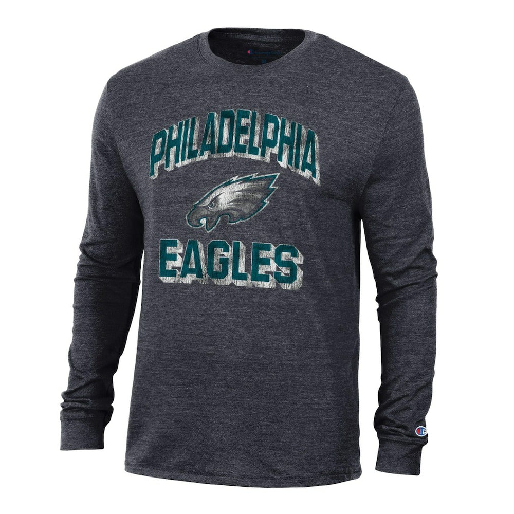 Philadelphia Eagles Ultimate Tri-Blend Long Sleeve T-Shirt | NFL Outlet