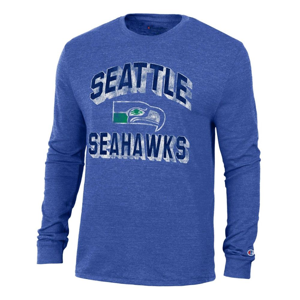 Seattle Seahawks Ultimate Tri-Blend Long Sleeve T-Shirt | NFL Sale