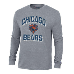 Chicago Bears Ultimate Tri-Blend Long Sleeve T-Shirt | NFL Discount