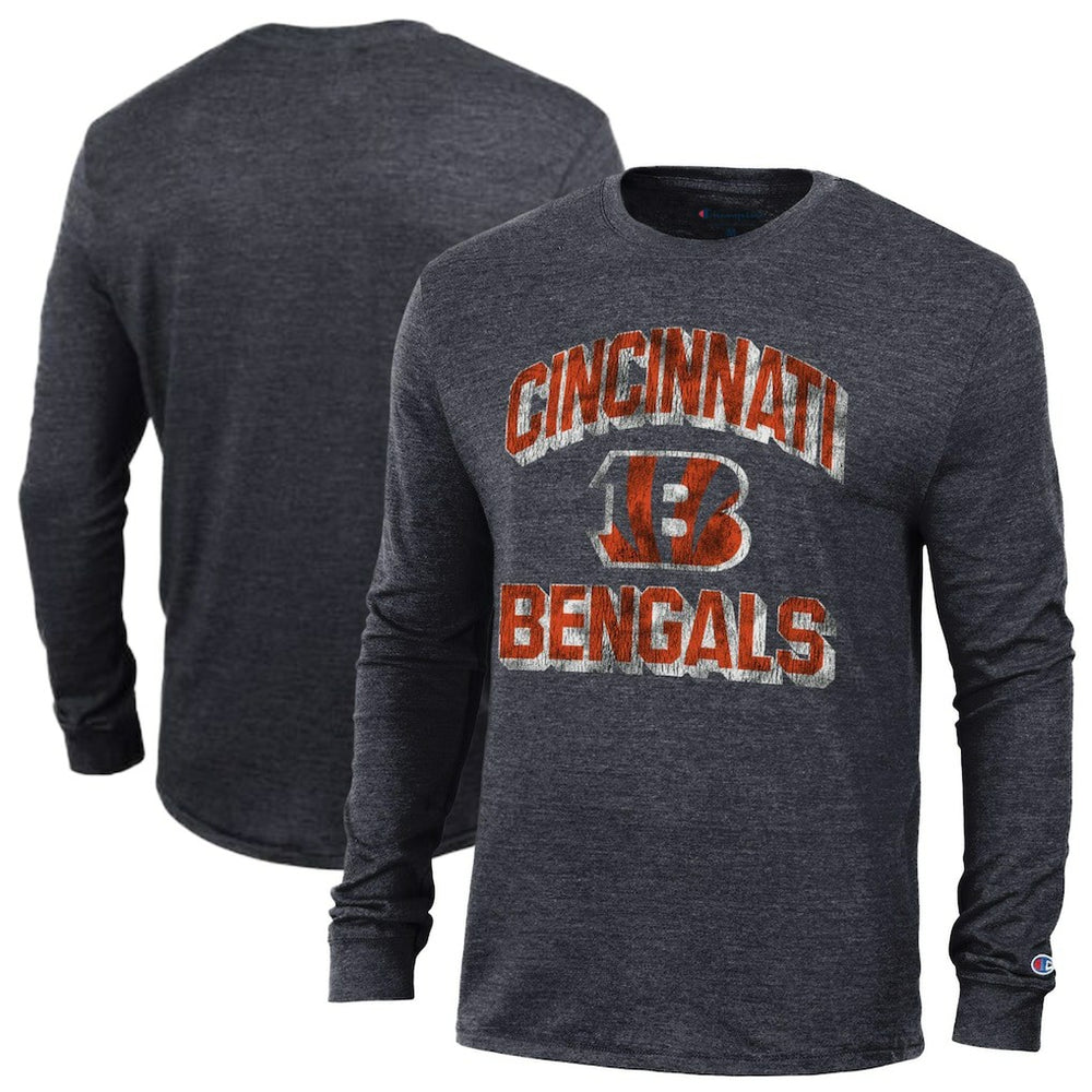 Cincinnati Bengals Ultimate Tri-Blend Long Sleeve T-Shirt | NFL Outlet