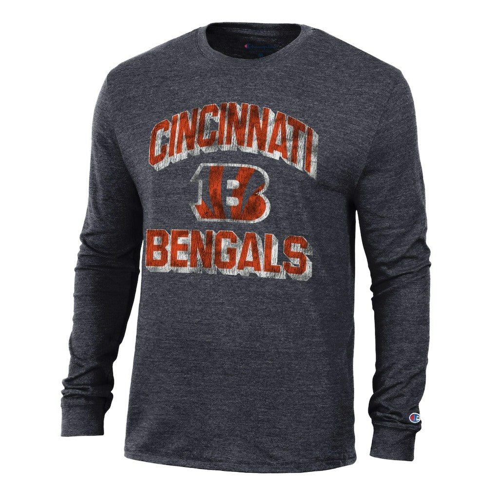 Cincinnati Bengals Ultimate Tri-Blend Long Sleeve T-Shirt | NFL Outlet