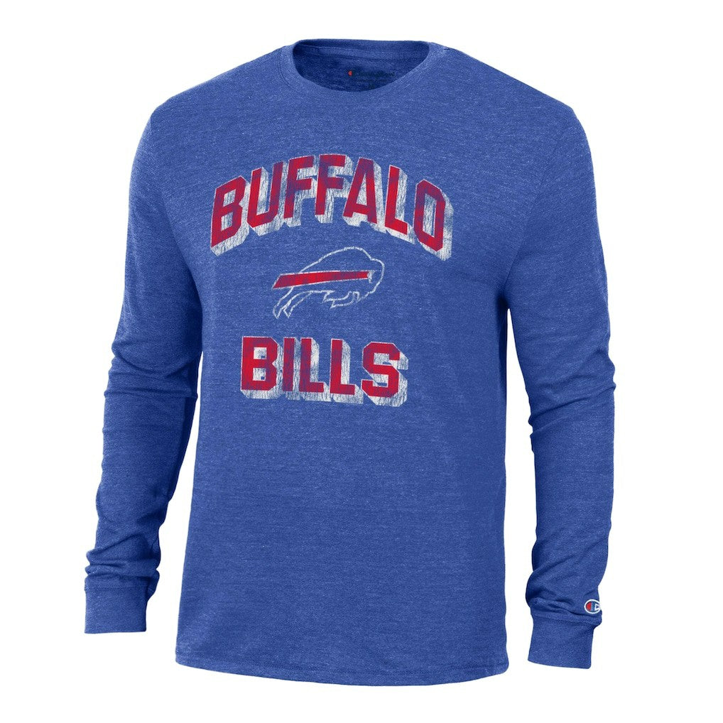 Buffalo Bills Ultimate Tri-Blend Long Sleeve T-Shirt | NFL New