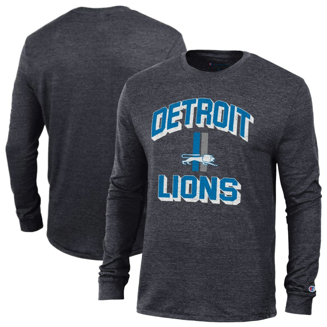 Detroit Lions Ultimate Tri-Blend Long Sleeve T-Shirt | NFL Near me